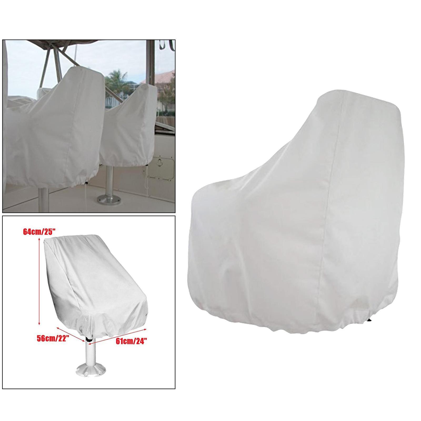 Boat Seat Cover Outdoor Yacht Waterproof  Protection White