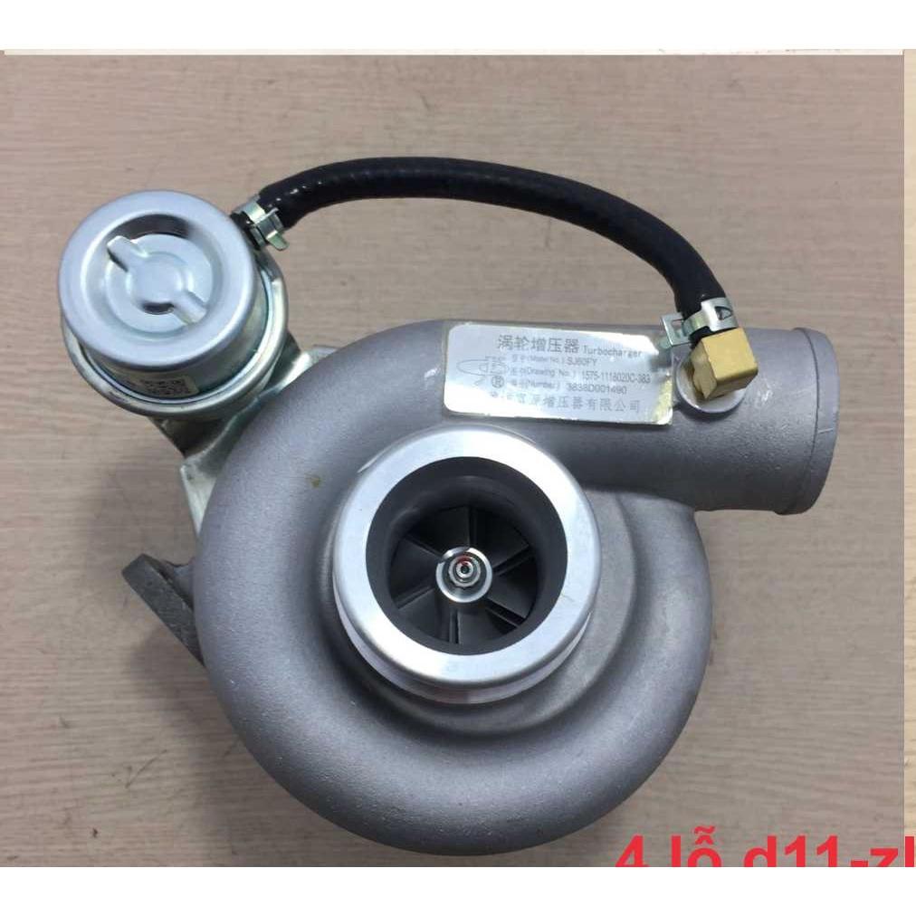 Turbo tăng áp/ Tu bô xe Thaco, DongFeng 7 - 8.3 tấn, Mã Sản phẩm YC4E (1575-1118020C-502) /JP60C, Hàng Yuchai