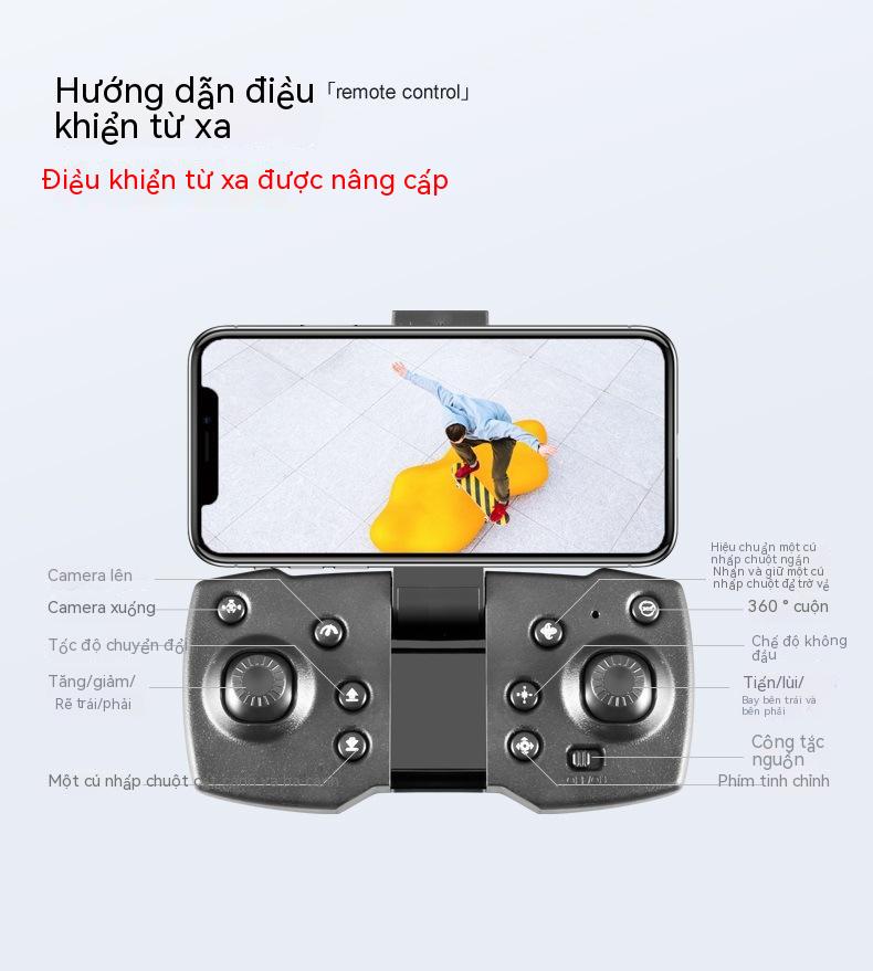 ZJ 4K hd máy bay cuộn máy bay điều chỉnh điện từ điều khiển máy bay điều khiển luồng ánh sáng để định vị quad