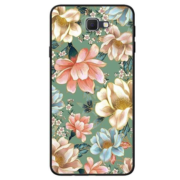 Ốp lưng dành cho Samsung J3 Pro - J7 Pro - J5 Prime - J7 Prime mẫu Hoa Xanh Hồng Vàng