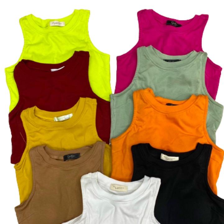 Áo Croptop 3 Lỗ Nữ MOLA 9 Màu Mút Ngực Sát Nách Cổ Tròn 9 Màu Áo Bra Tập Thể Thao Gym, Yoga, Zumba, Aerobic GYGA