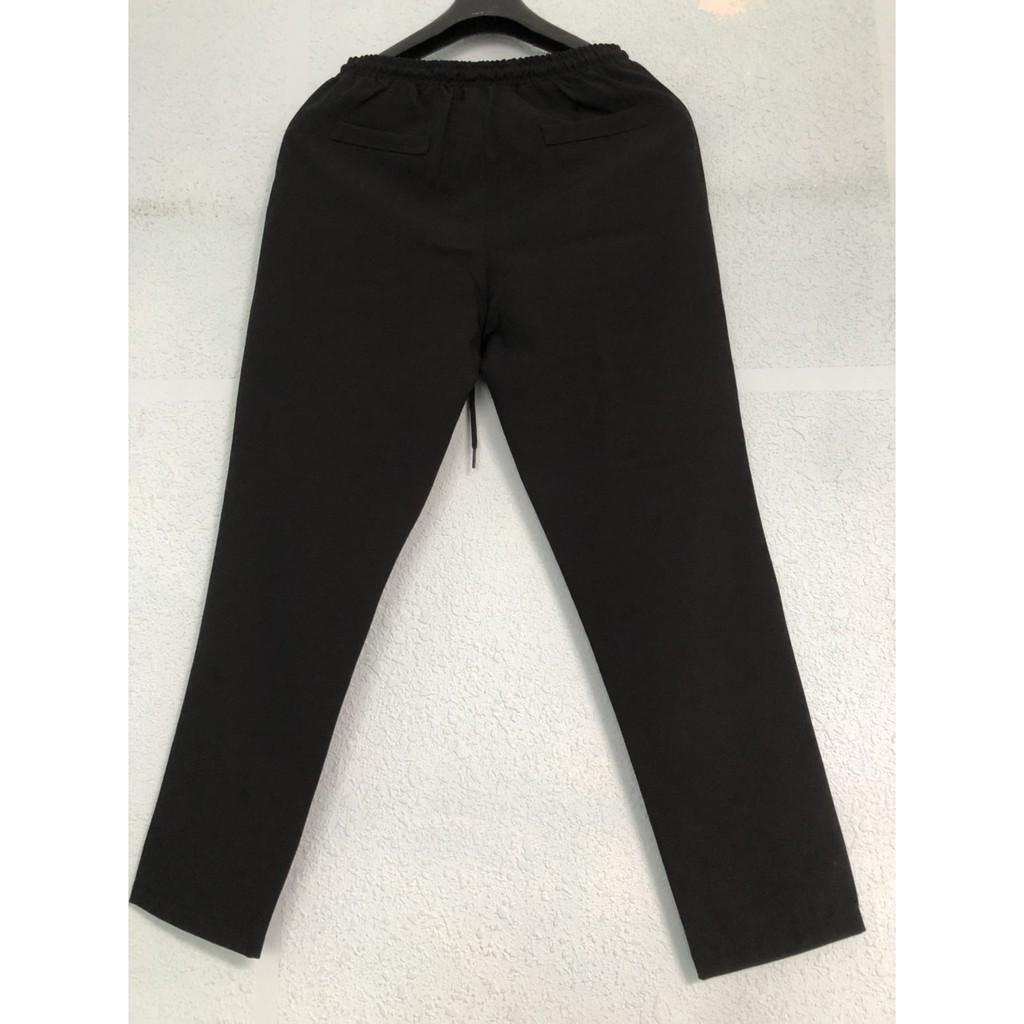 Quần baggy nam nữ lưng thun chất kate ford xịn (ảnh thật) unisex