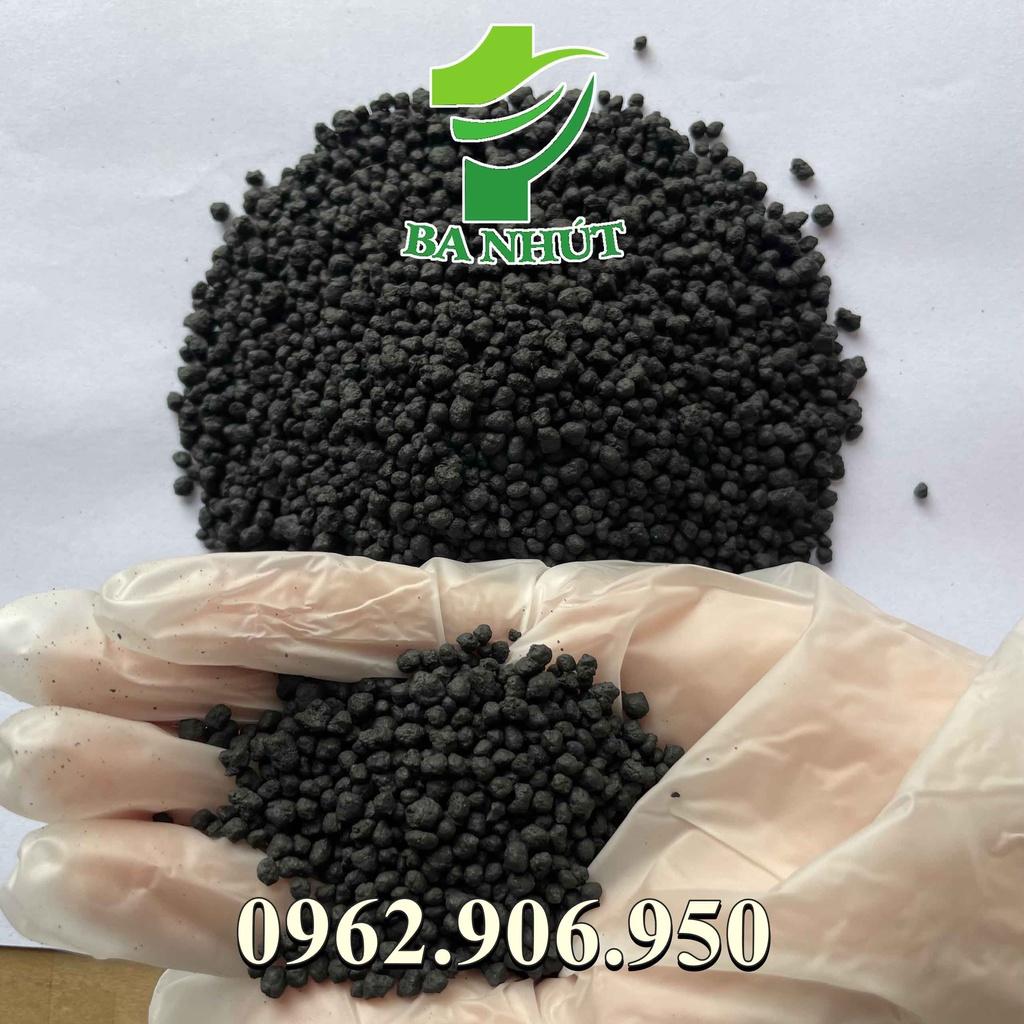 1KG PHÂN BÓN DAP HUỲNH THÀNH – Loại 1, Tan Nhanh, Made in KOREA, 18-46-0 Dạng Hạt Đen Cho Mai