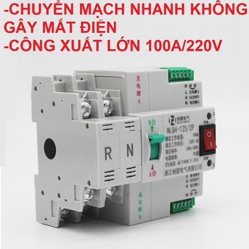 Cầu dao át đảo chiều tự động siêu nhanh không gây mất điện loại xịn chính hãng bảo hành 12T