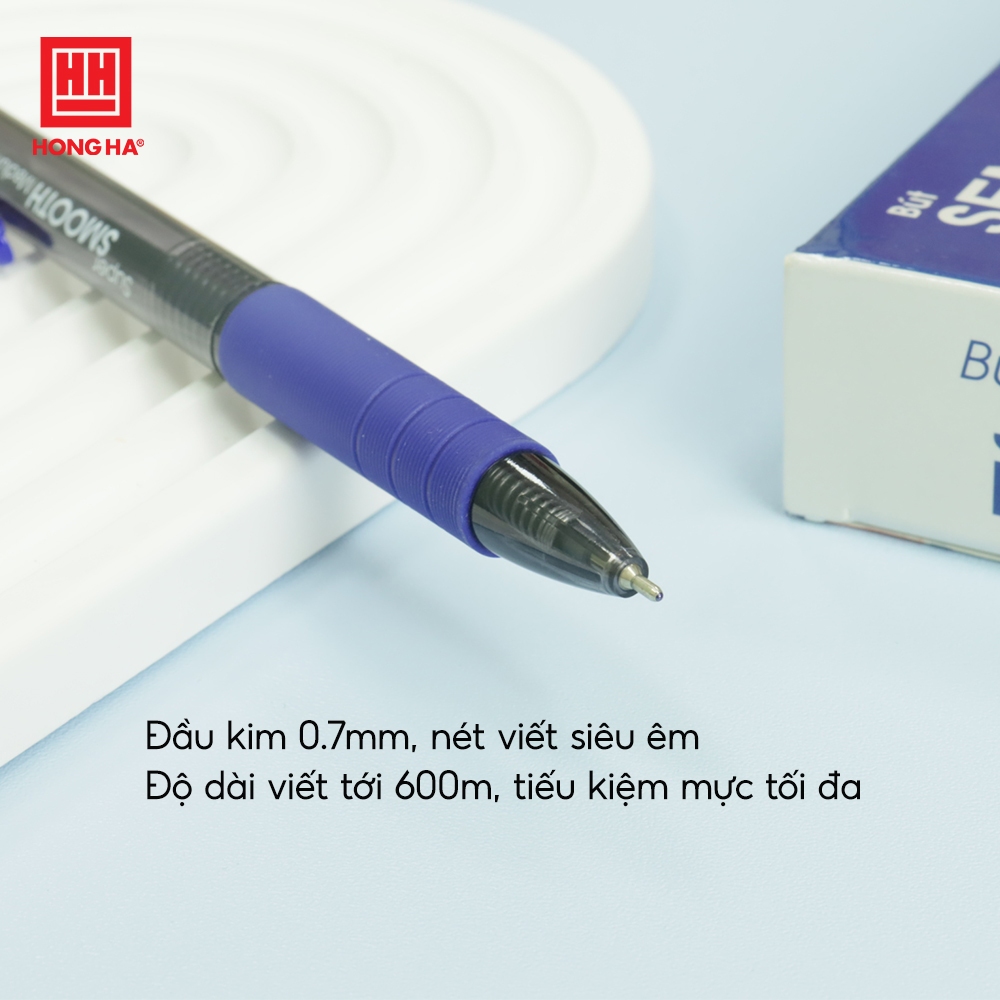 Bút Semi Gel 0.7mm Hồng Hà (2600)