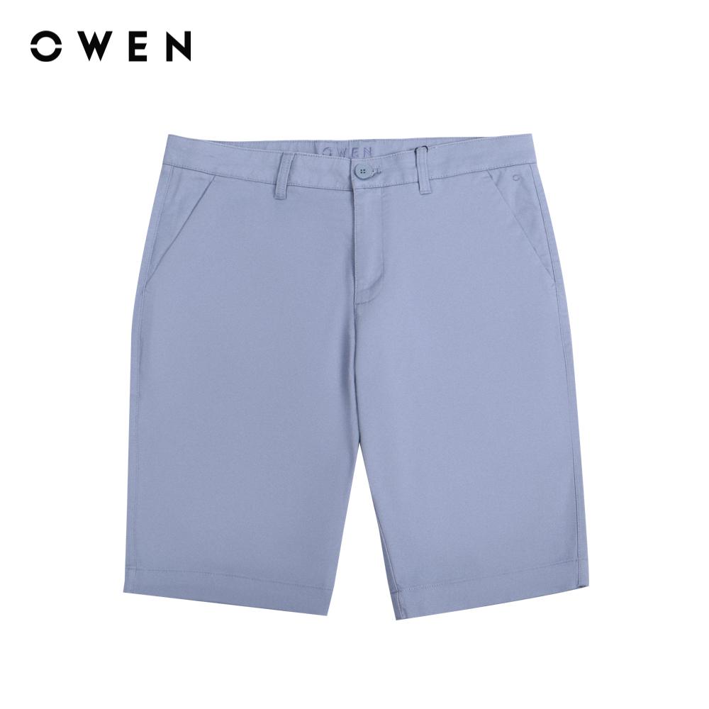 Quần short CVC Spandex Trơn