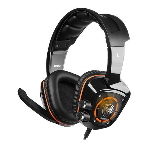 Tai nghe gaming Somic G910i âm thanh giả lập 7.1 (Đen) HÀNG CHÍNH HÃNG