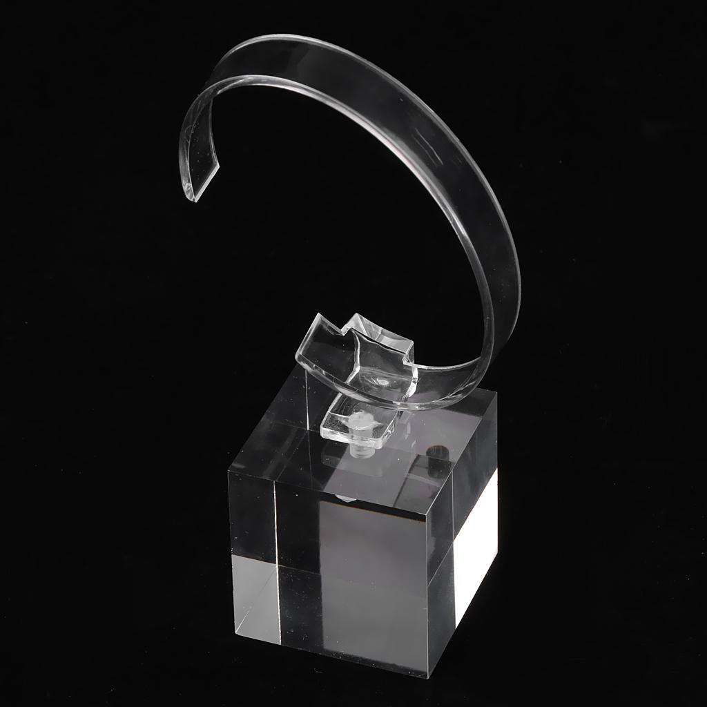 Giá Để Đồng Hồ Bằng Acrylic Đơn Giản & Thanh Lịch - Tùy chọn kích thước