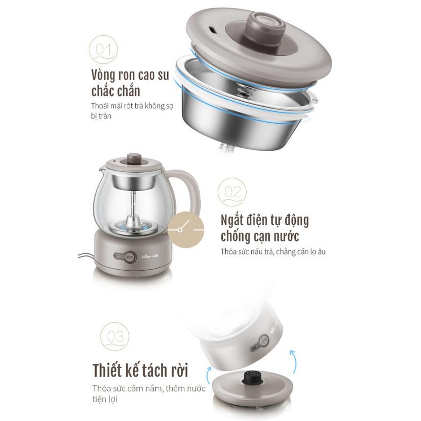 Bình pha trà hơi nước tự động gia dụng Bear 220V - AsiaMart88