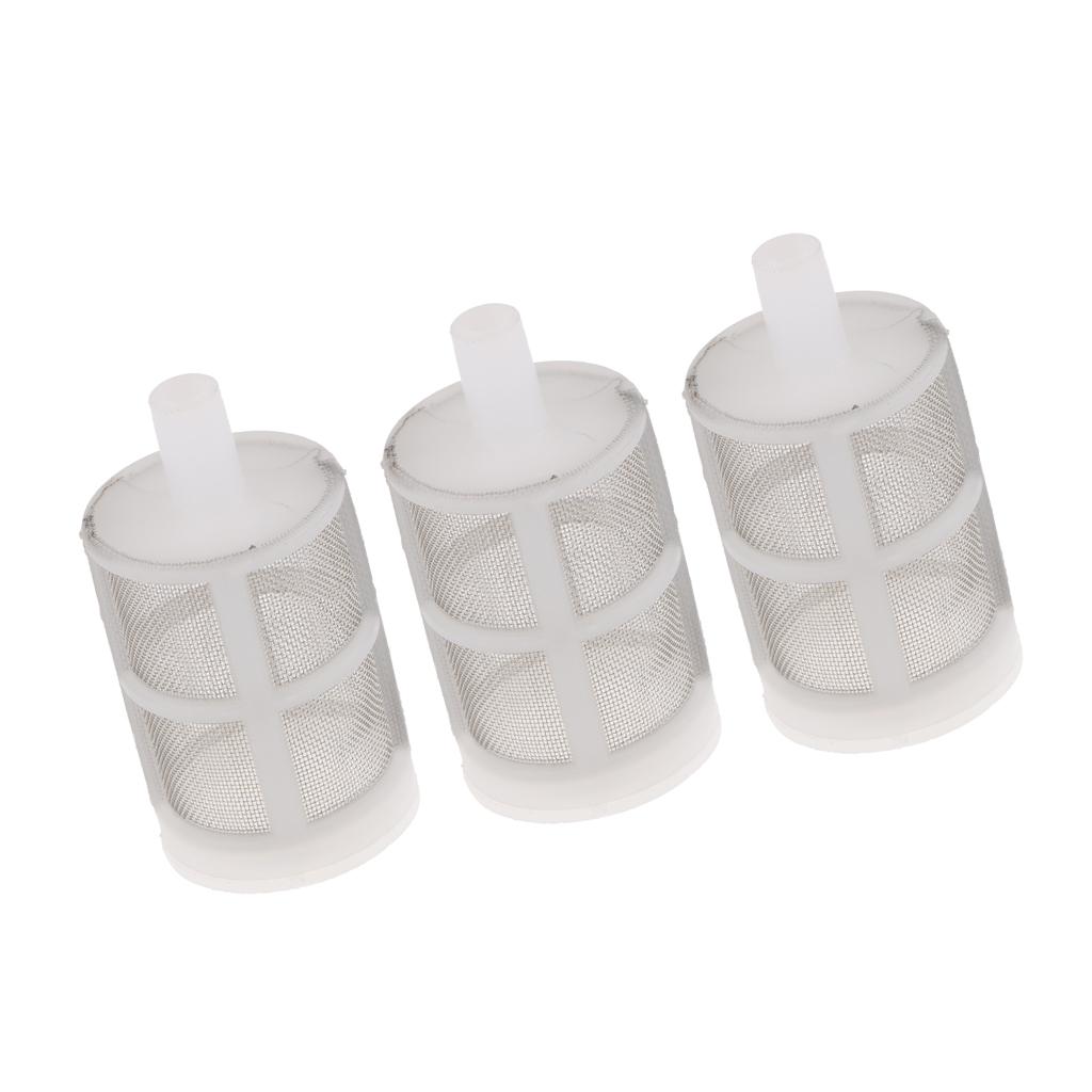 3 Bơm Nước Lọc Thép Không Gỉ Màn Hình, Phù Hợp Với 5-7 Mm Vòi