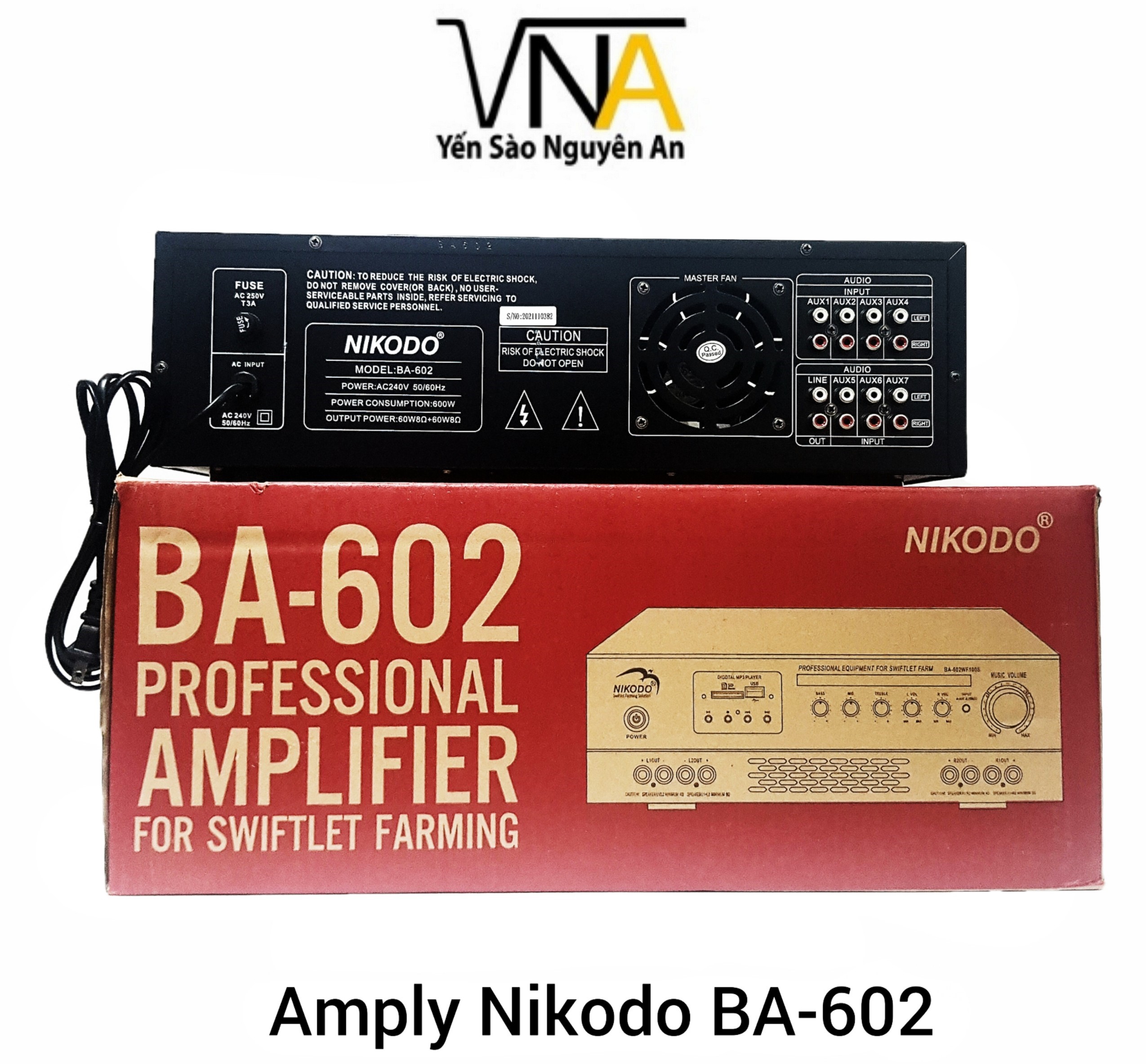 AMPLY NHÀ YẾN NIKODO BA-602WF100S