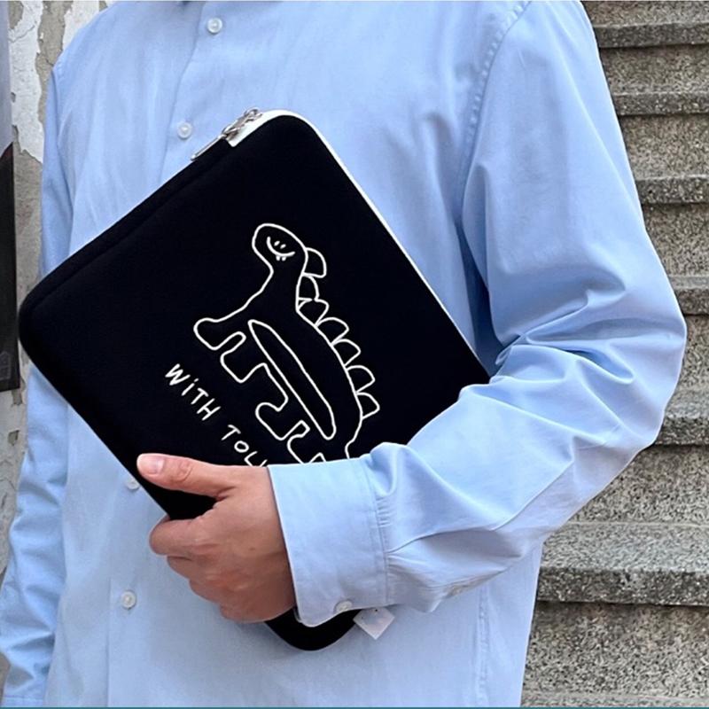 Cô Gái Hoạt Hình Dễ Thương Laptop Tay 11 13 14 15 15.6 Inch Cho Macbook Air Ipad Pro 11 12.9 ASUS đựng Laptop Túi