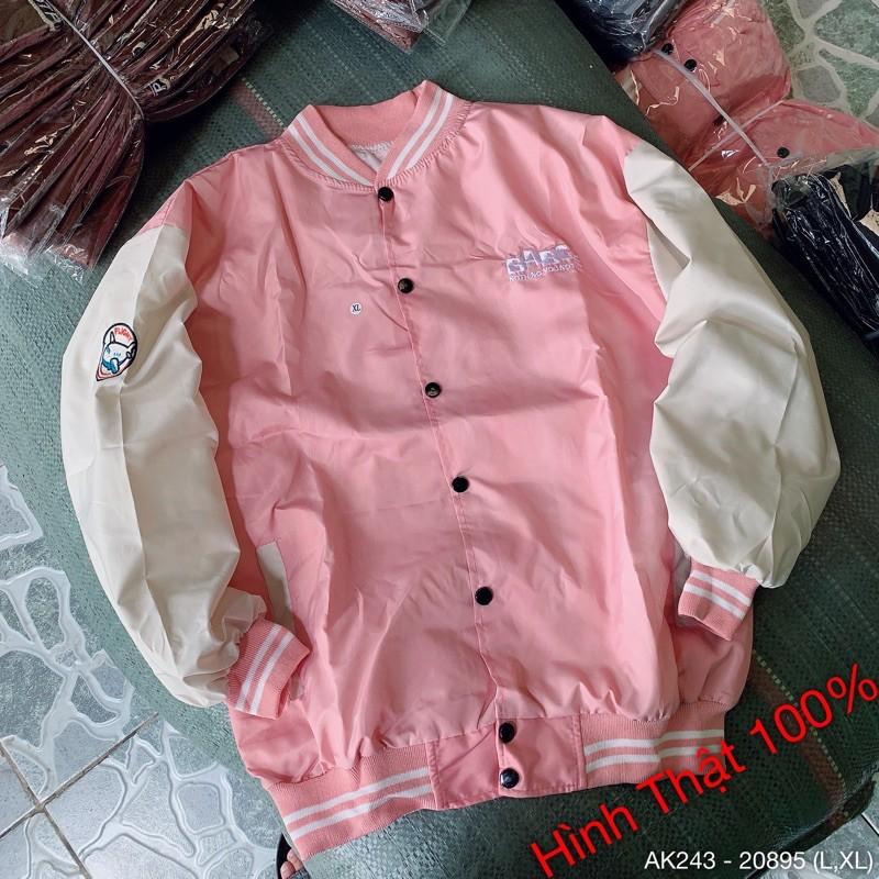 Áo Khoác Nam Nữ Dù 2 Lớp Cao Cấp Chất Siêu Đẹp Bomber Jackets Gió Nam Nữ THÊU BADGE