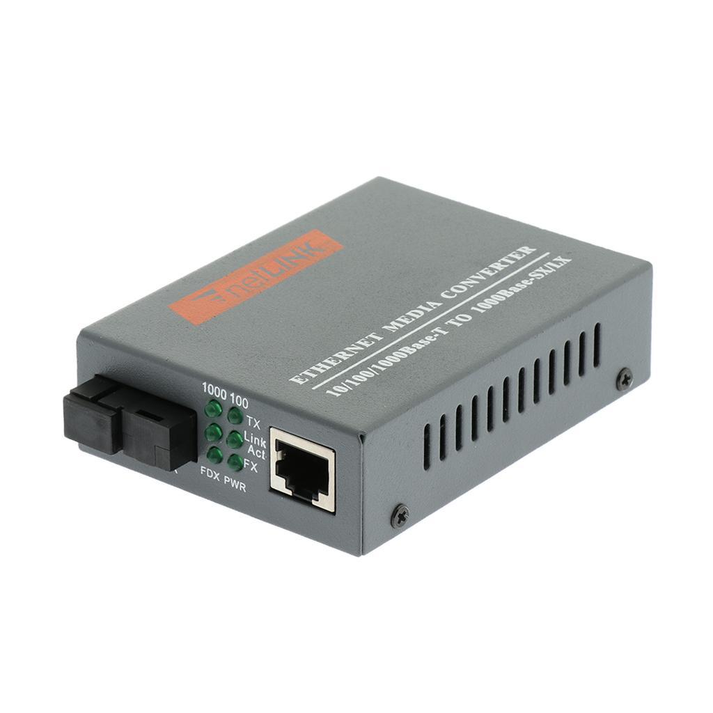 Mua 2x 1000M 25Km Optical Fiber Converter 8x RJ45 Port for Camera