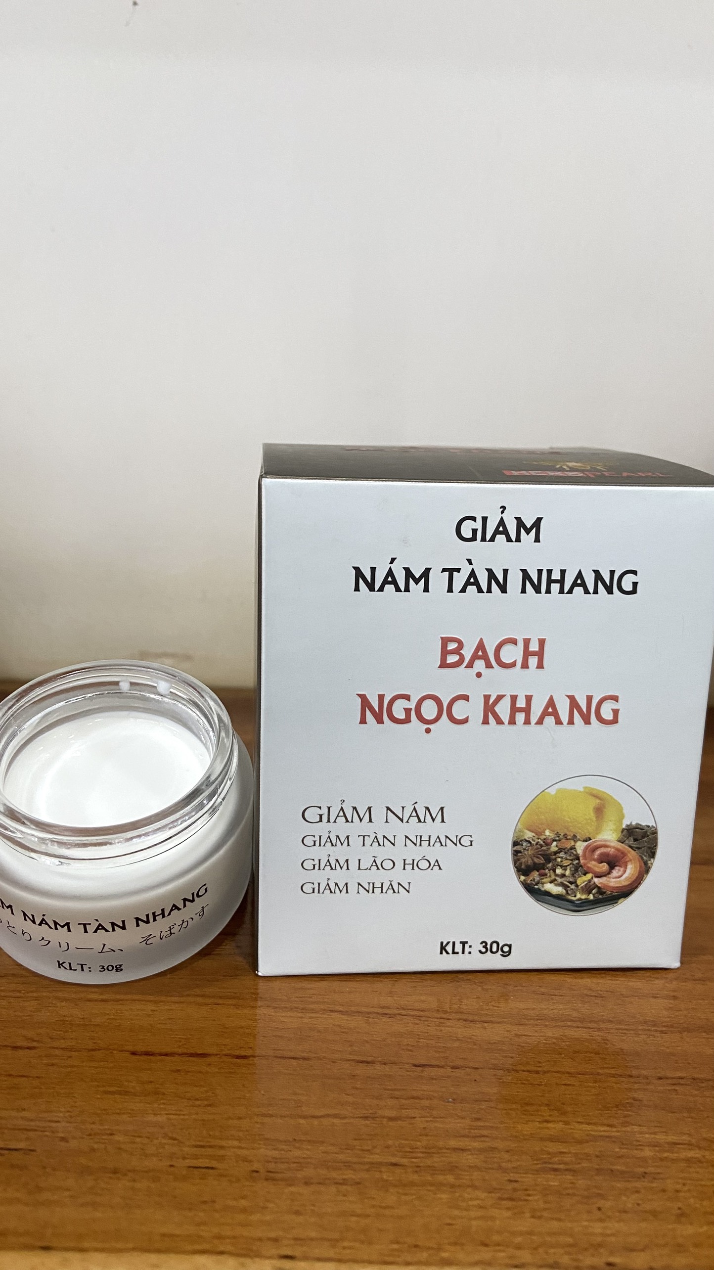 Kem Bạch Ngọc Khang Nám Thảo Dược ban đêm 30g