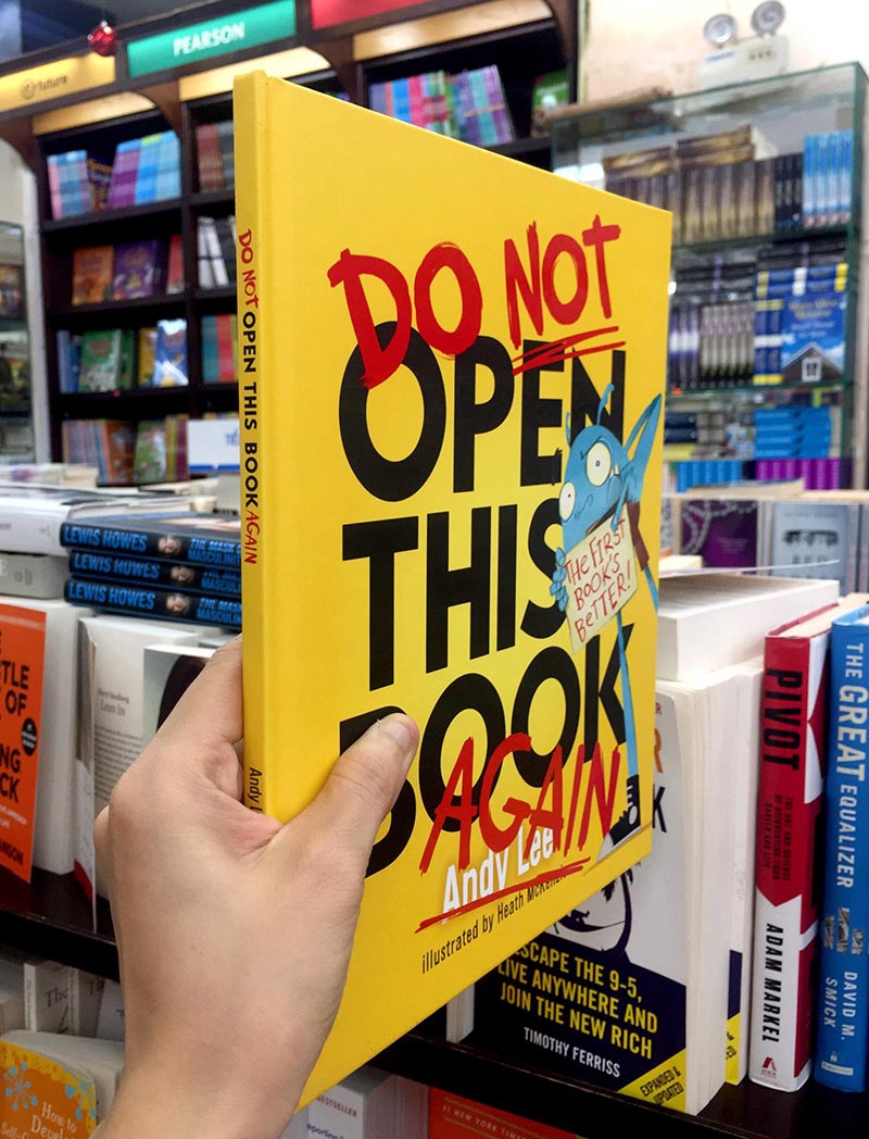 Do Not Open This Book Again