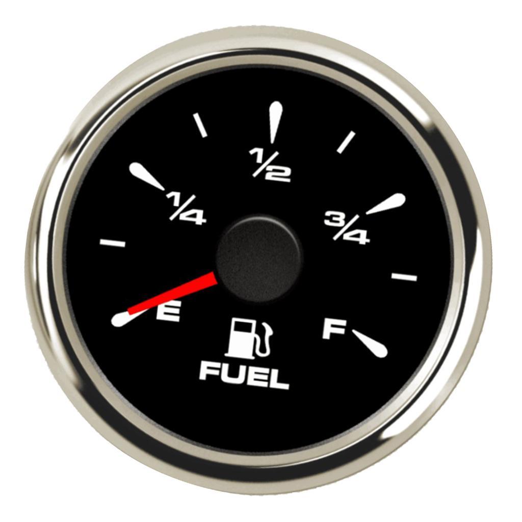 52mm 2" Boat Car Marine Fuel Level Gauge Meter Indicator