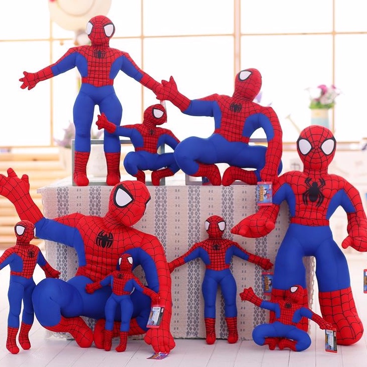 Gấu Bông Siêu Anh Hùng Người Nhện Spiderman Hàng Xịn Cao Cấp