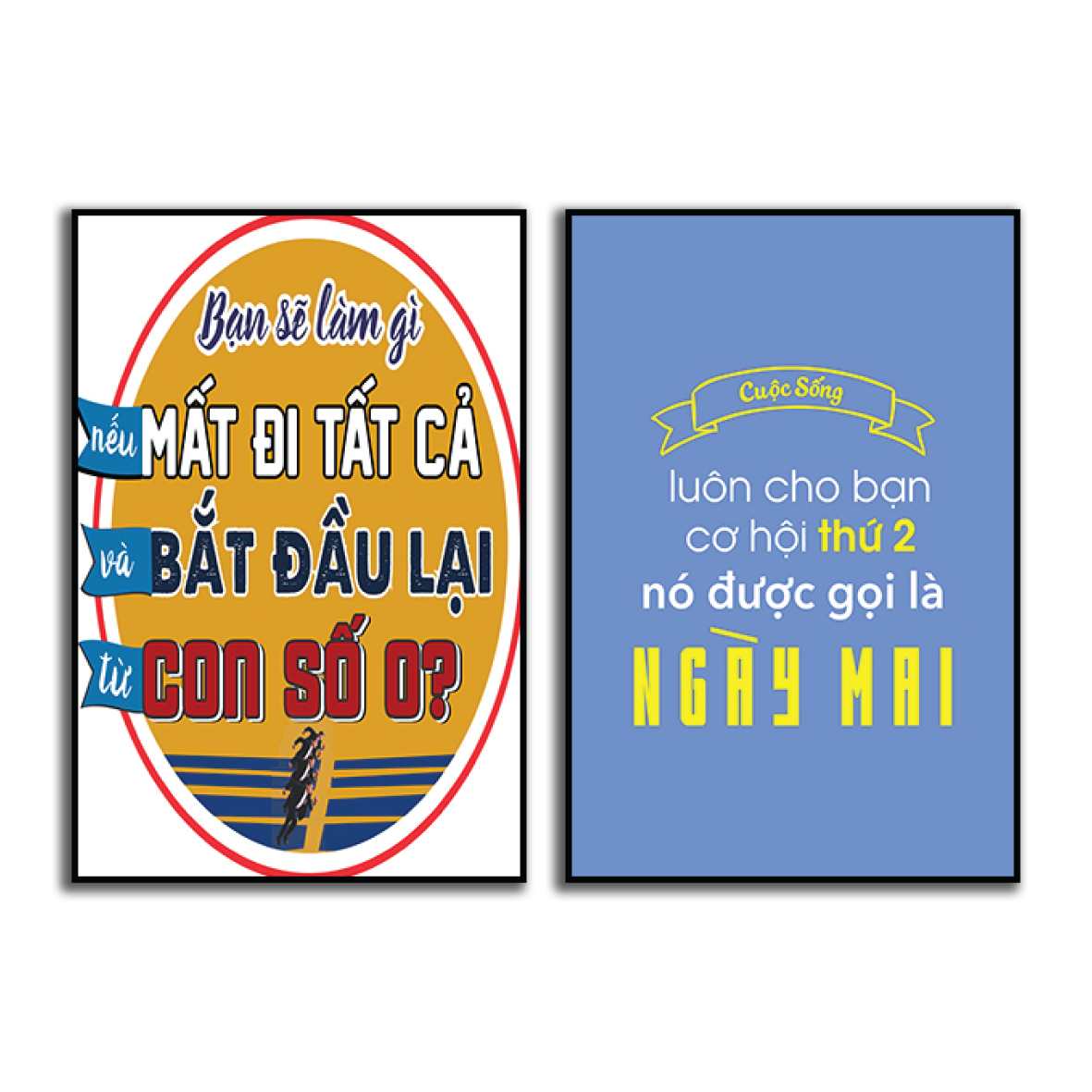 Tranh cổ động Bạn luôn có cơ hội thứ 2 DL-33