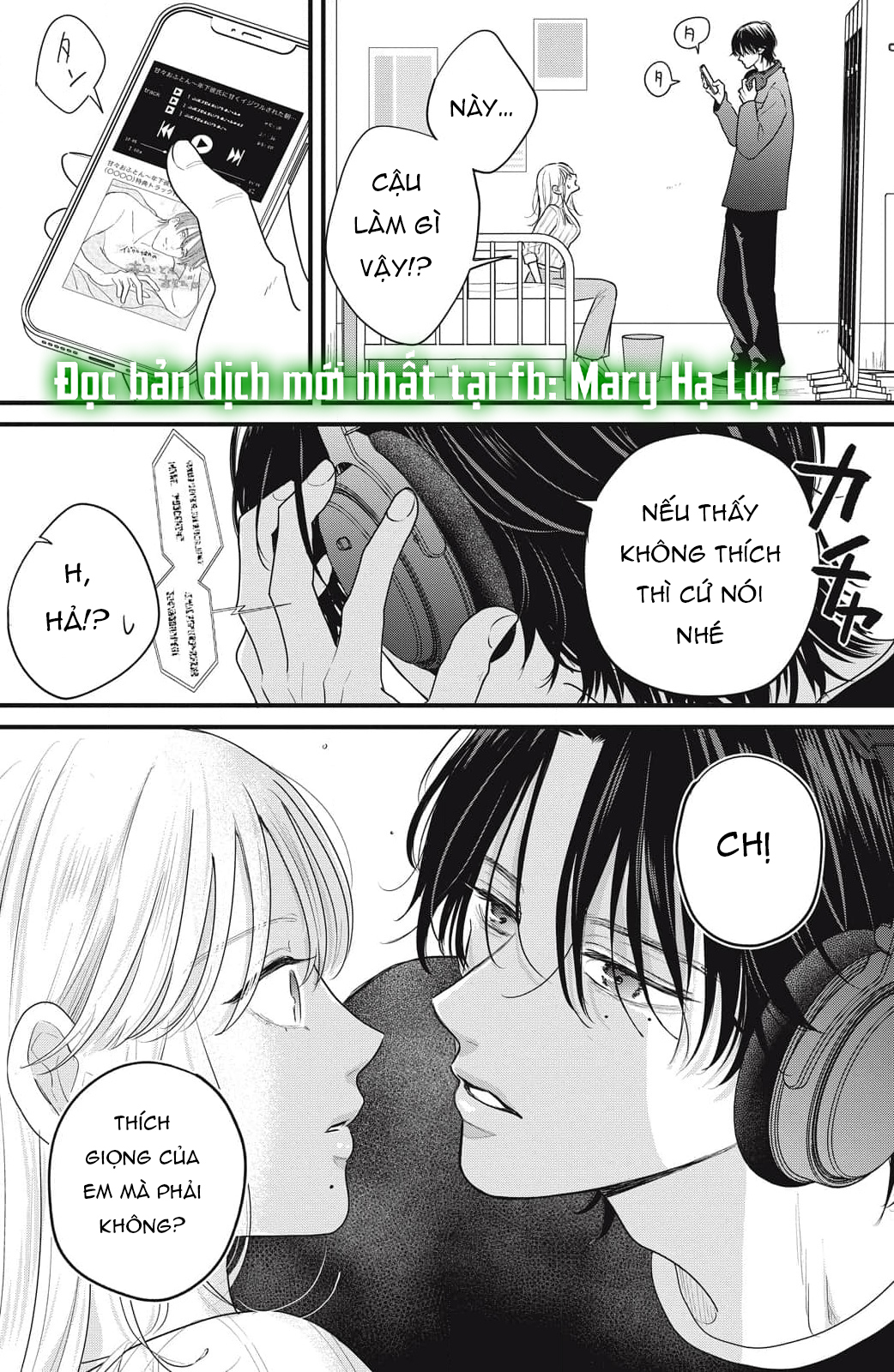 hãy đắm chìm trong giọng nói của anh đi chapter 1.2 24