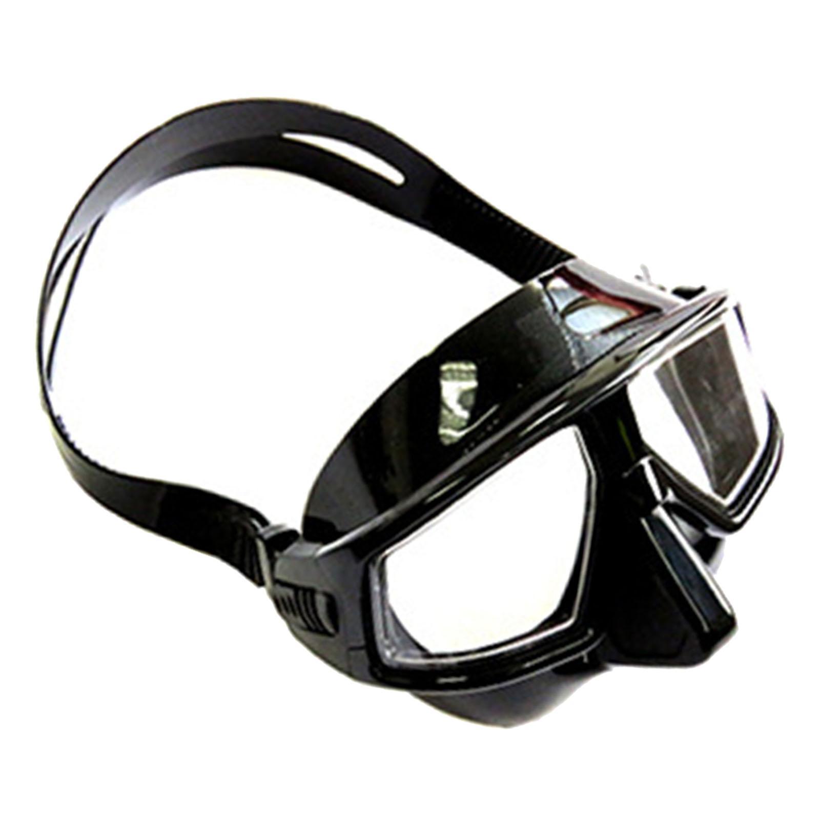 Dive Goggles Free Diving Goggles with Nose Cover Snorkel Goggles Panoramic Eyewear