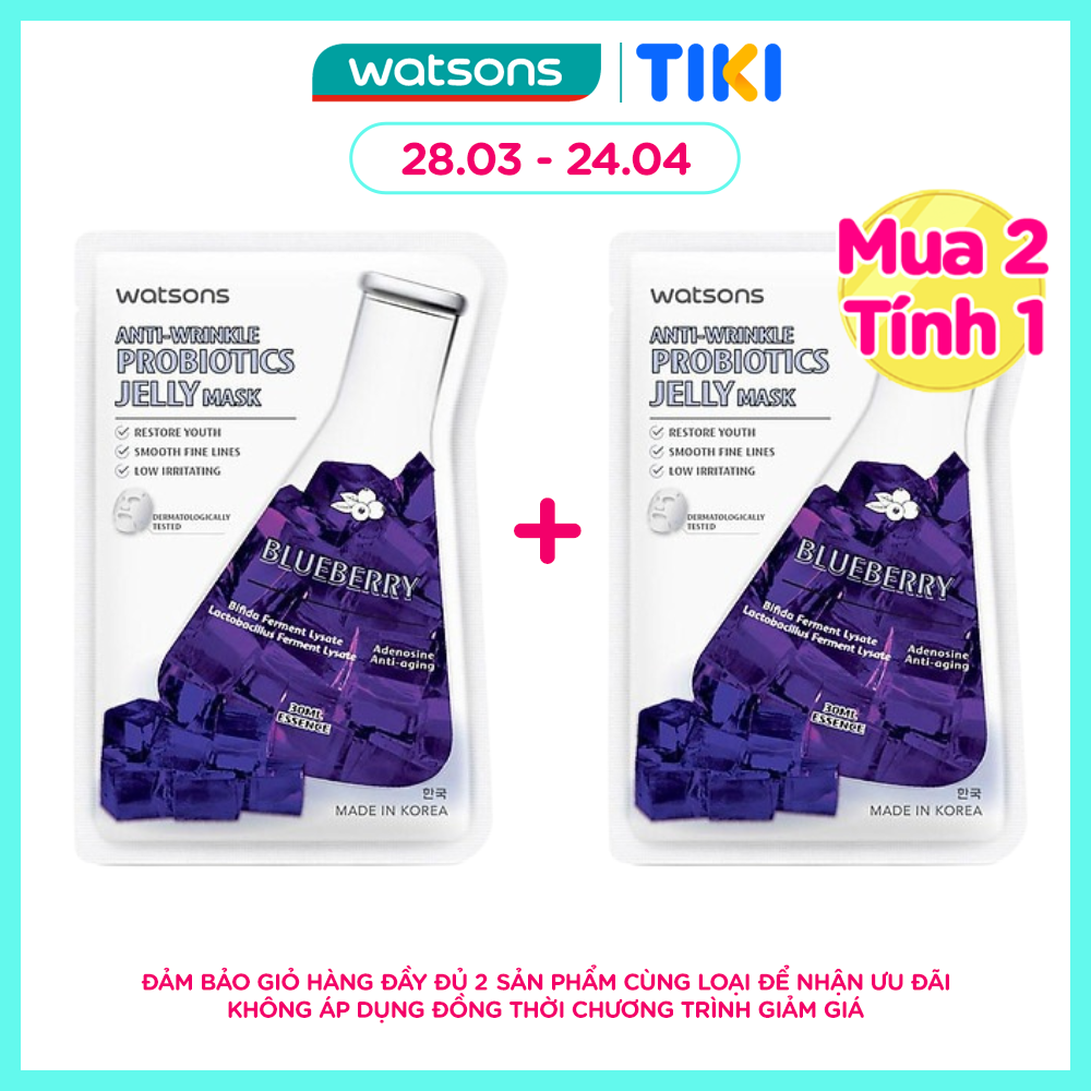 Mặt Nạ Dạng Thạch Watsons Probiotics Giảm Nếp Nhăn 30ml