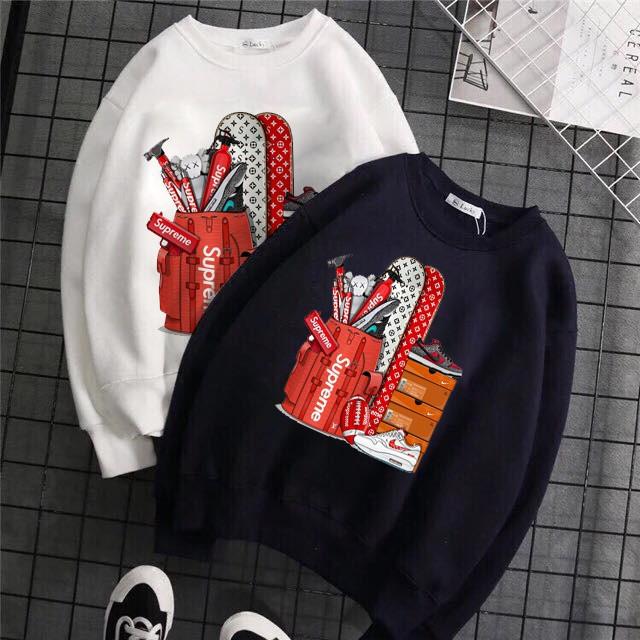 ÁO SWEATER TỦ SUPREME CAO CẤP