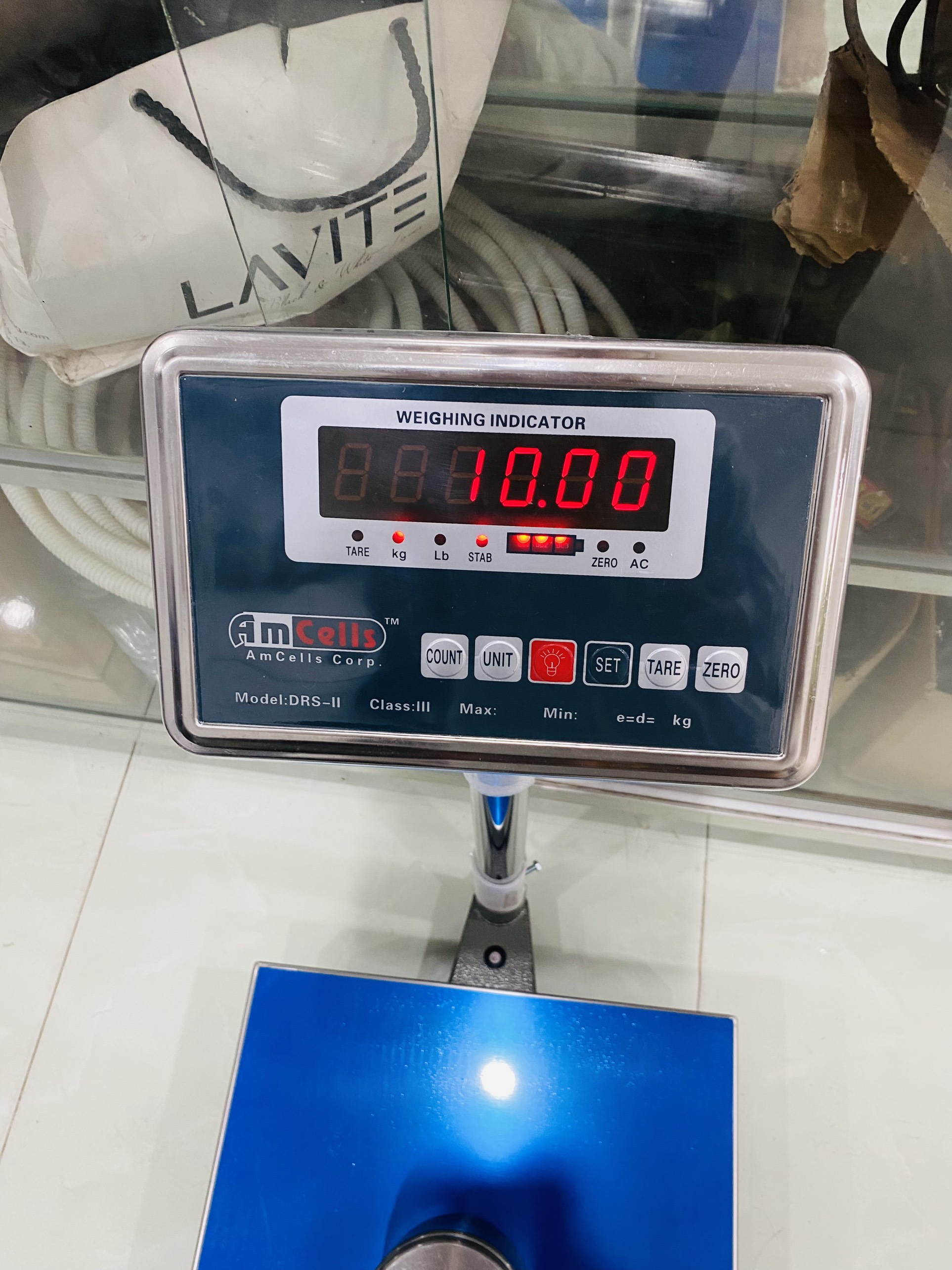 CÂN BÀN ĐỨNG GIÁ RẺ AMCELL DRS-II- MỨC CÂN 100KG