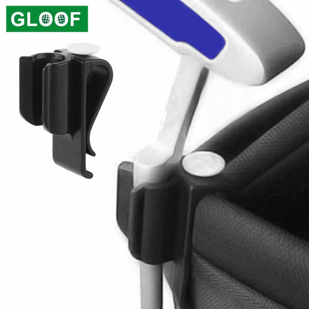 Clip Túi Câu lạc bộ Golf trên máy giữ kẹp putter Người tổ chức Thanh nhựa Black Putting CLIP với điểm đánh dấu bóng dành cho nam giới golfer Color: style 2