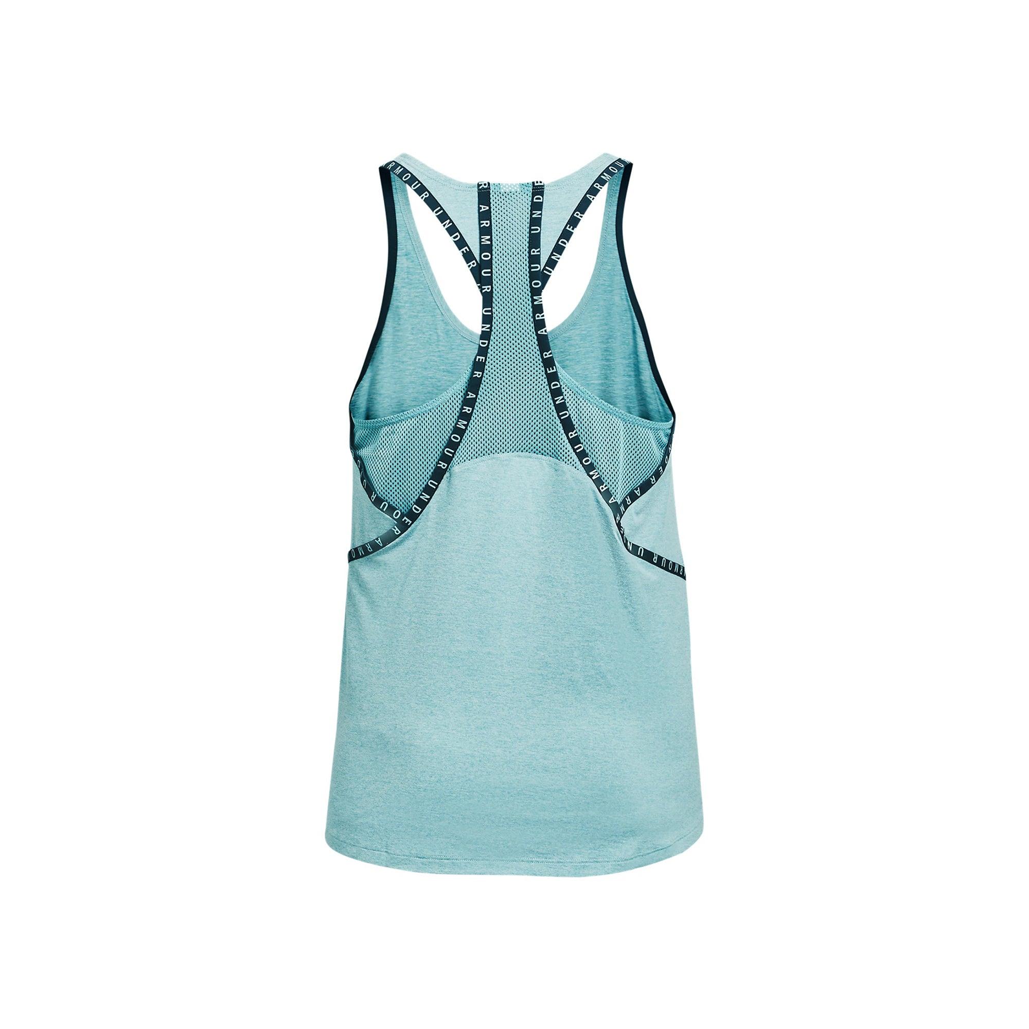 Áo ba lỗ thể thao nữ Under Armour Knockout Mesh Back - 1360831-477