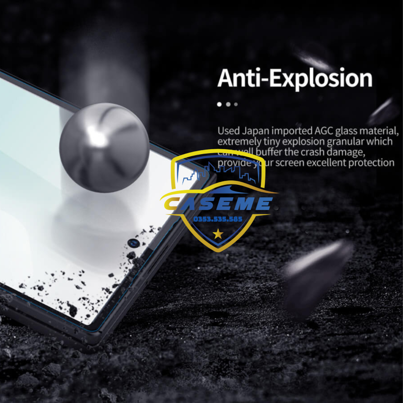 Kính Cường Lực NILLKIN H+ Pro Cho Màn Hình Ngoài Galaxy Z Fold7 – Chống Trầy, Chống Vân Tay, Độ Cứng 9H - Hàng Nhập Khẩu