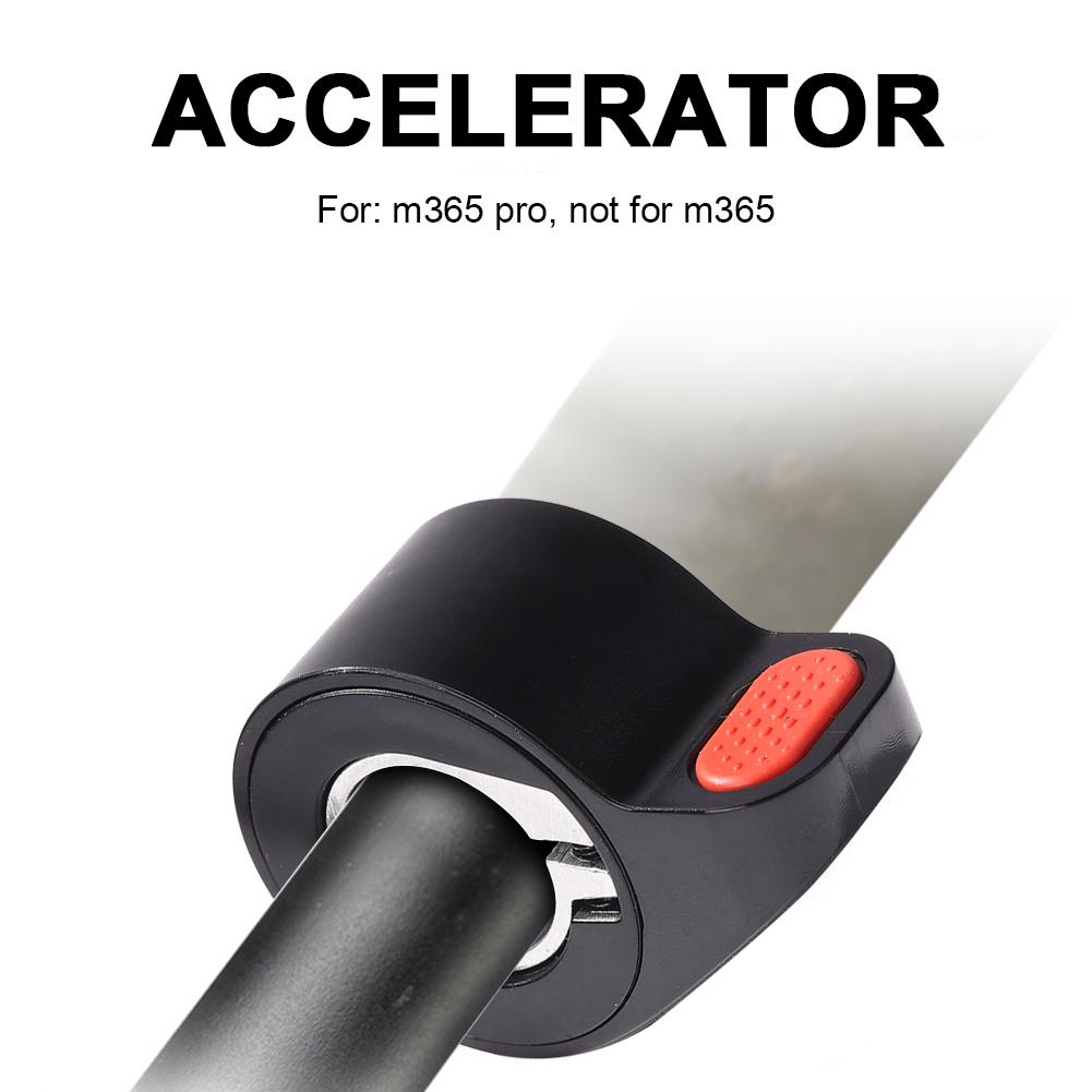 Máy tăng tốc tốc độ xe tay ga điện tử cho Xiaomi Pro M365 SCOOTER MILE SAUCTORIES Trình kích hoạt xe tay ga quay số Solid Color: Black