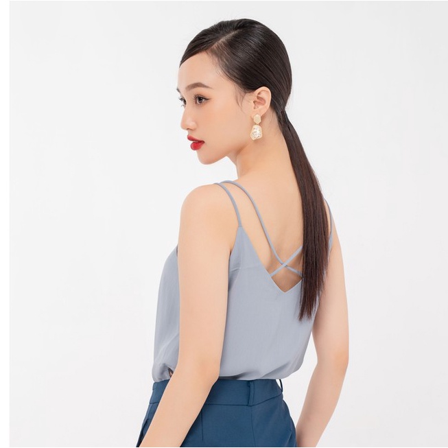 Áo 4 Dây Nữ Đan Chéo Thời Trang UK Fashion Phong Cách Thời Trang Quyến Rũ, Sang Chảnh, Vải Hàn Cao Cấp NKFSM2105023