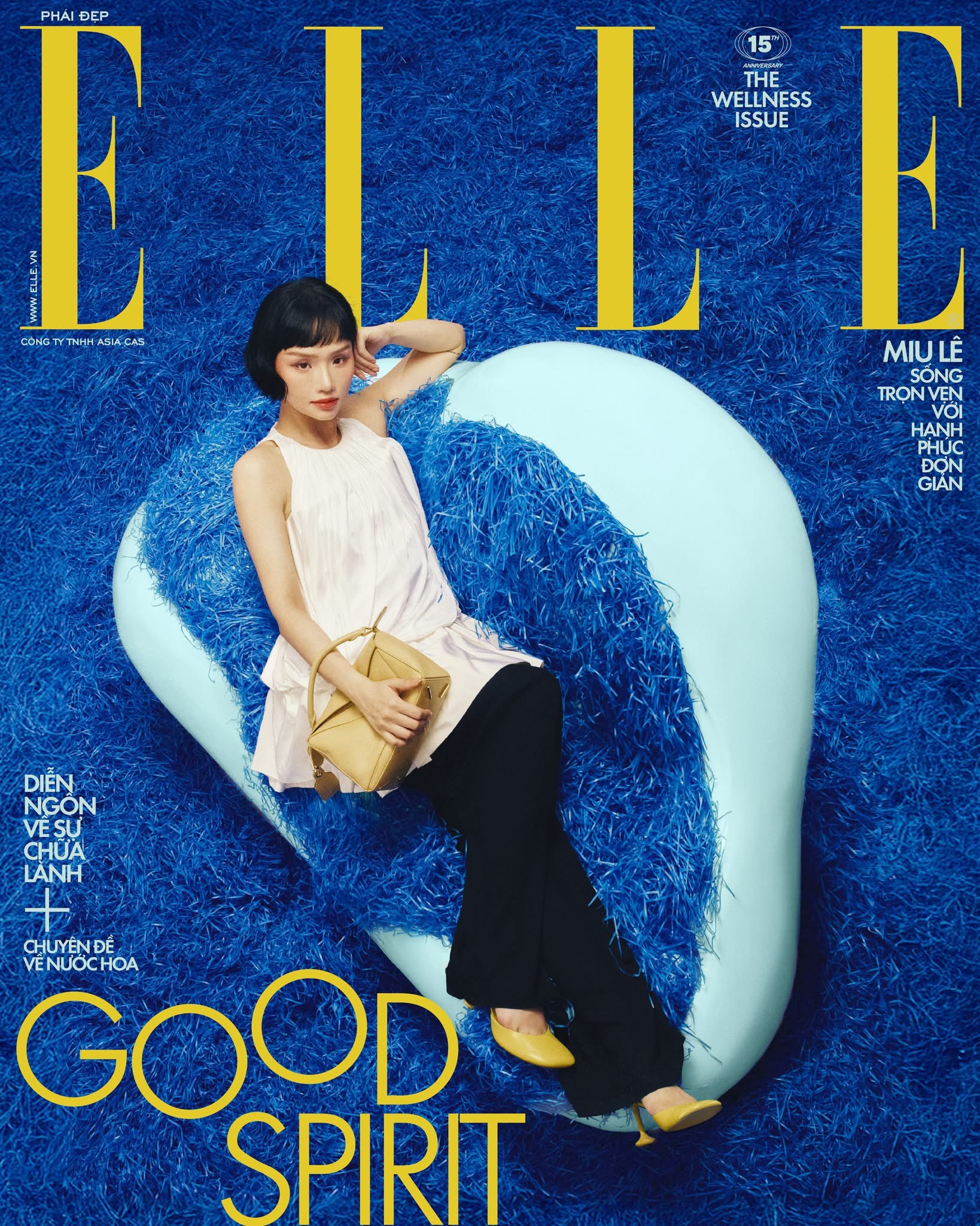 Tạp chí phái đẹp ELLE 7/2025 - MIU LÊ