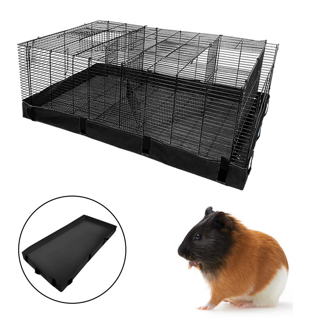 2pcs Guinea Pig Cage Bottom Cover Parts for Dwarf Bunnies Squirrel Hamsters