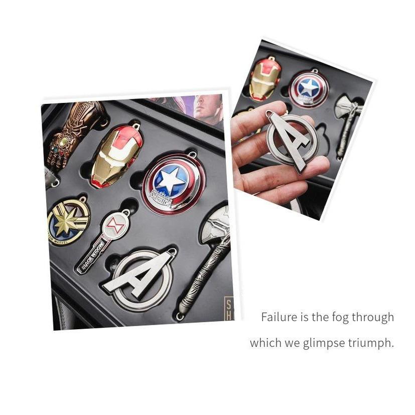 EuroQuality BỘ MÓC KHÓA MARVEL ENDGAME -