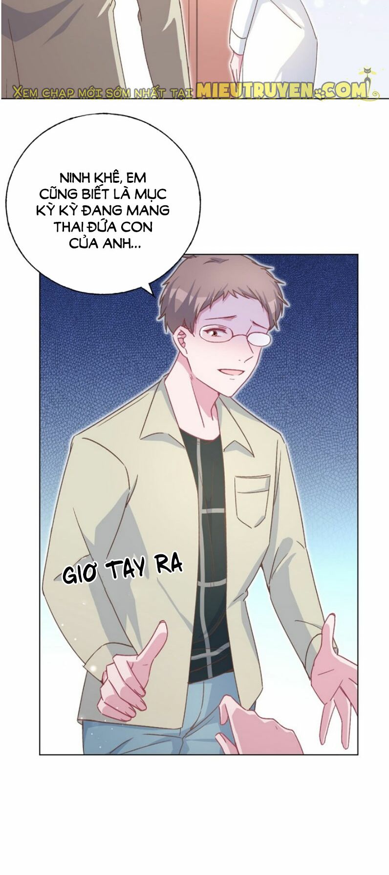 baba đẹp trai trên trời rơi xuống chapter 57 21