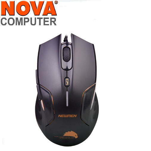 Chuột máy tính có dây Gaming NEWMEN G8Plus, 4200DPI, Sensor Pixart 3519, Switch Kailh 20M, LEG RGB backlit, Đen - Hàng chính hãng