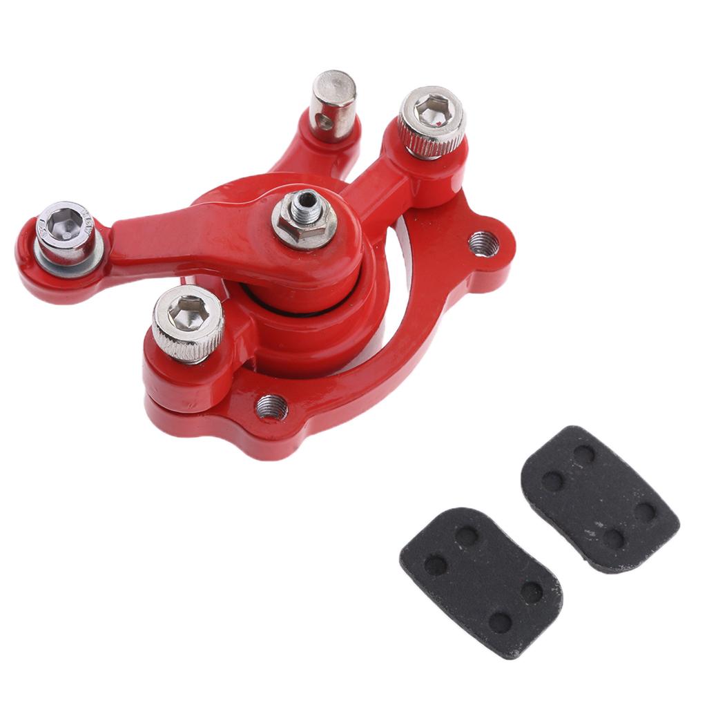 Rear Brake Caliper w/ Pads for Chinese Mini Gas Electric Go Kart ATV Scooter