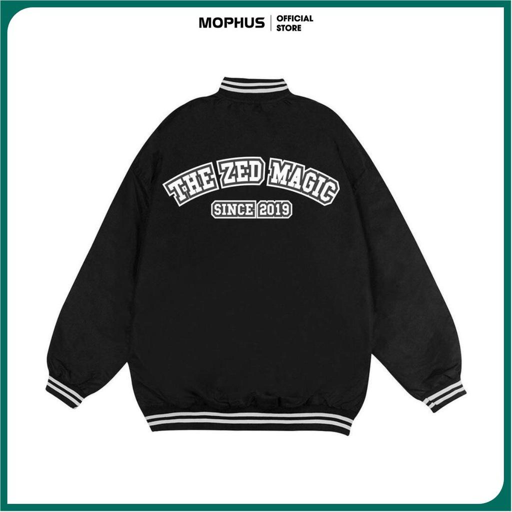 Áo khoác nữ nam bomber áo khoác dù varsity jacket vải 2 lớp cao cấp Mophus MB006