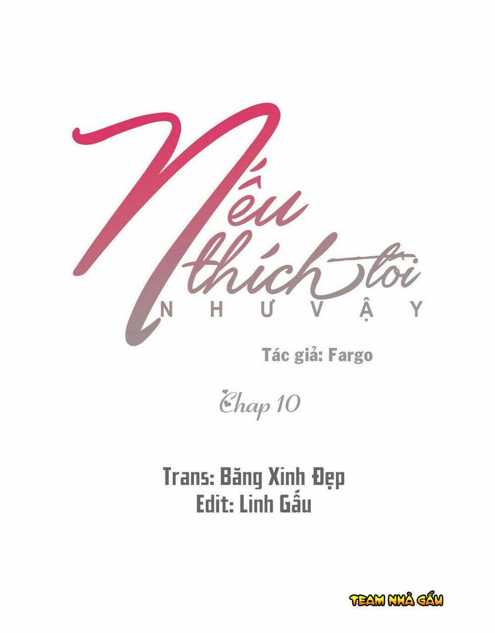 nếu thích tôi như vậy (ss2) chapter 10 1