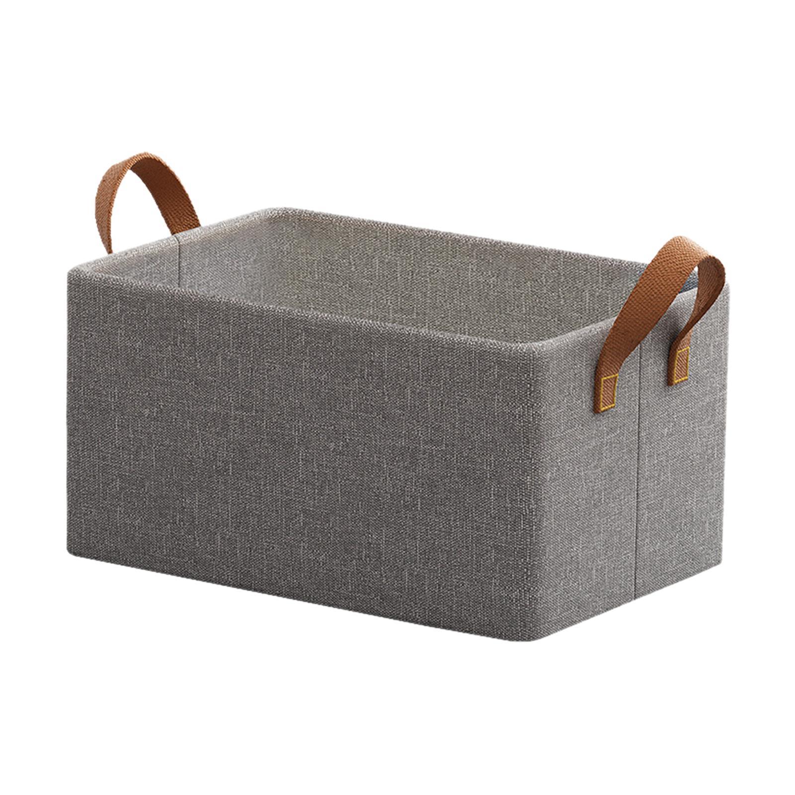 Fabric Storage Bin Multifunction Clothes Basket for Wardrobe Bedroom Laundry