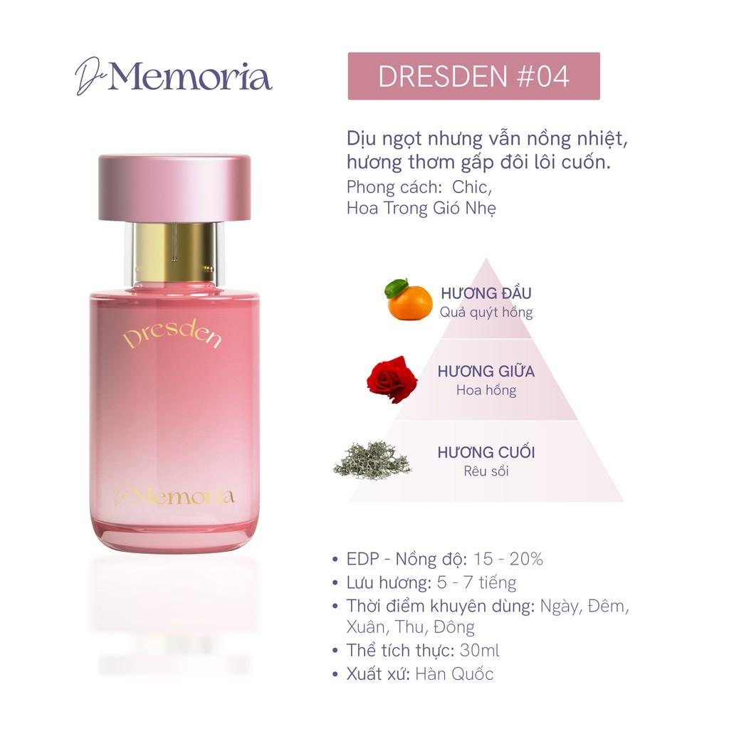 Bộ 6 Chai Nước Hoa De Memoria (30ml x 6 chai)