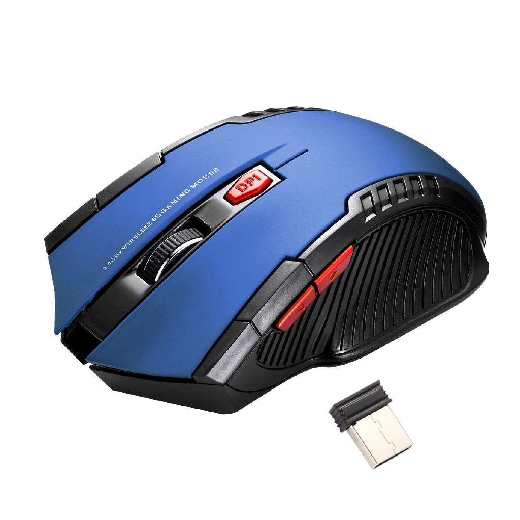 Chuột quang chơi game không dây 2.4G cao cấp gaming - miếng lót chuột