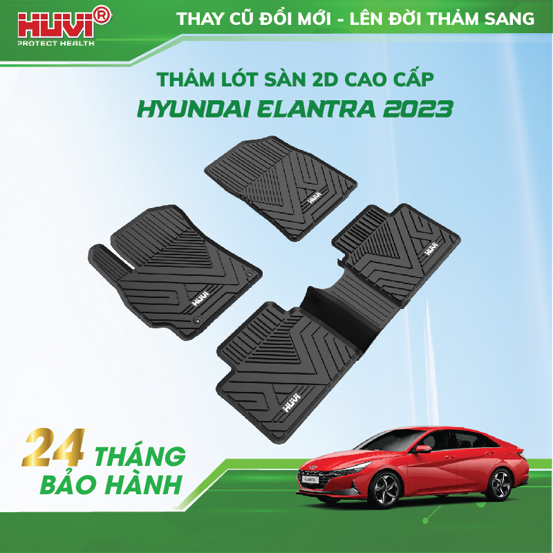 Thảm lót sàn ô tô Huvi Hyundai Stargazer 2023 KHÔNG MÙI, KHÔNG THẤM, KHÔNG ẨM MỐC