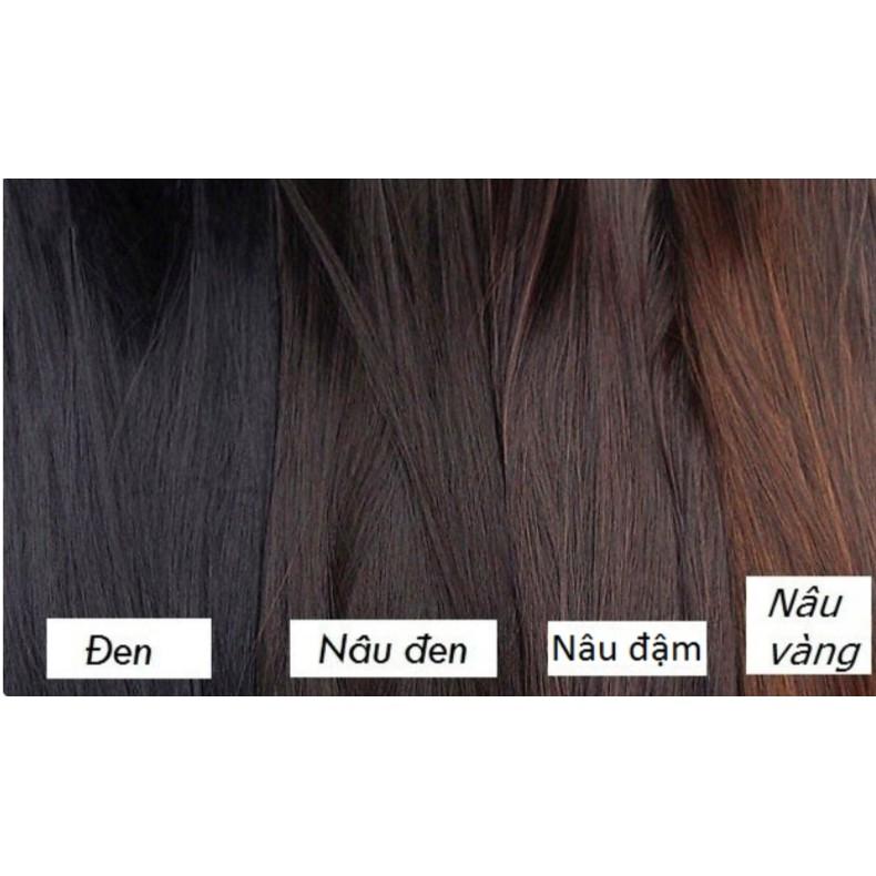 Đuôi tóc xoăn lọn kẹp ngoạm 45cm