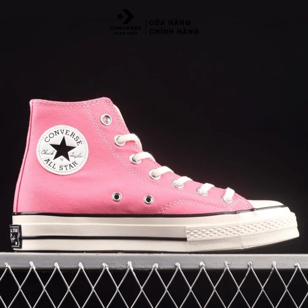 Giày Converse nữ cao cổ hồng Chuck Taylor All Star 1970s Recycled Rpet Canvas - 172678C