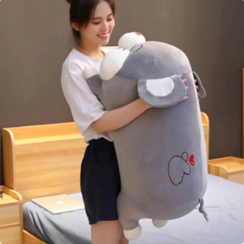 Thú nhồi bông chuột hamster đang yêu - Size từ 50cm đến 90cm - Quà tặng gấu bông chuột hamster làm gối ôm êm mịn cho bé