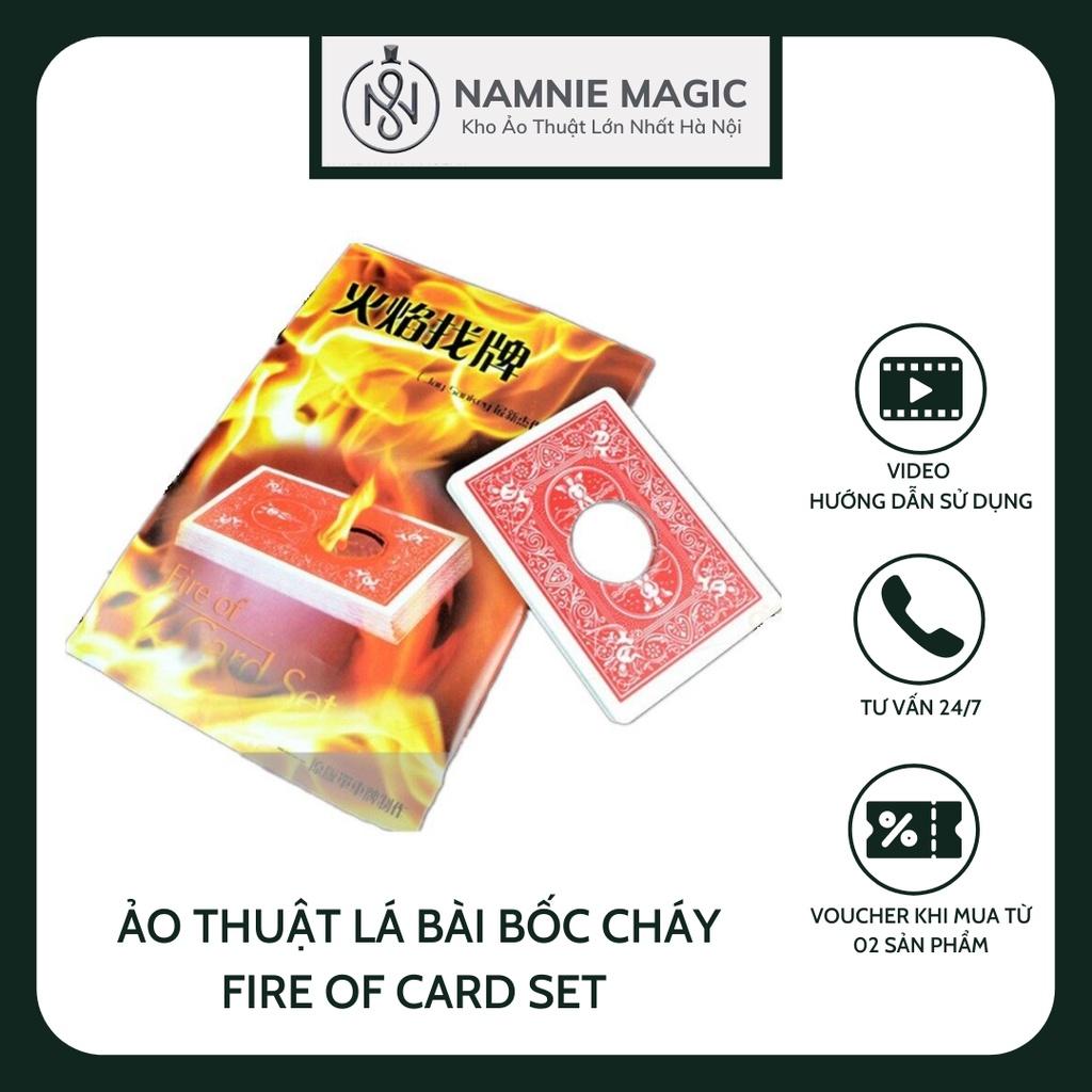 Bộ Đồ Ảo Thuật Bài Cháy Tìm Đồng Xu,Fire Of Cardset Gimmick Close-up, Đồ Chơi Sáng Tạo, Thông Minh, Trí Tuệ