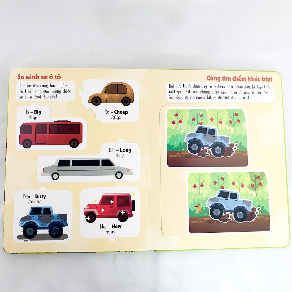 Lift-The-Flap - Lật Mở Khám Phá - Cars - Thế Giới Ô Tô